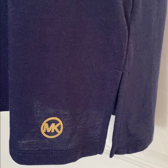 NEW STYLE! MICHAELS KORS WOMENS T-SHIRT MK LOGO - Picture 3 of 5
